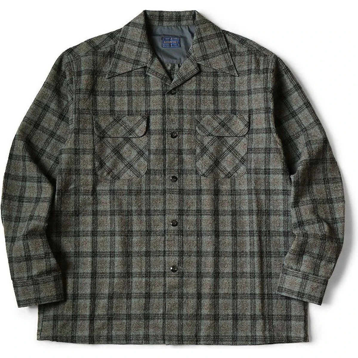 Kapital Wool Check Friend Pocket Board Shirt