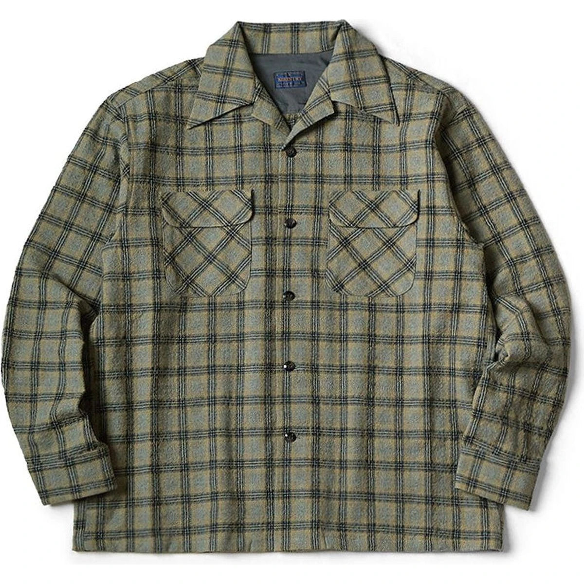 Kapital Wool Check Friend Pocket Board Shirt