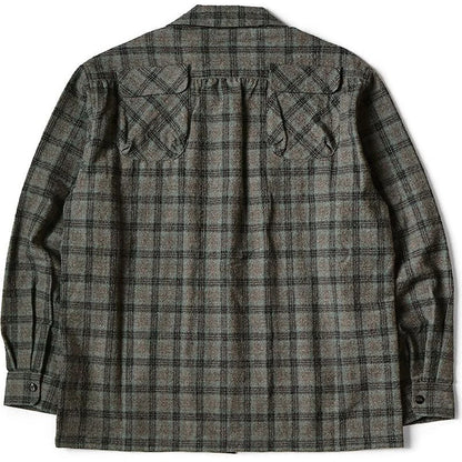 Kapital Wool Check Friend Pocket Board Shirt