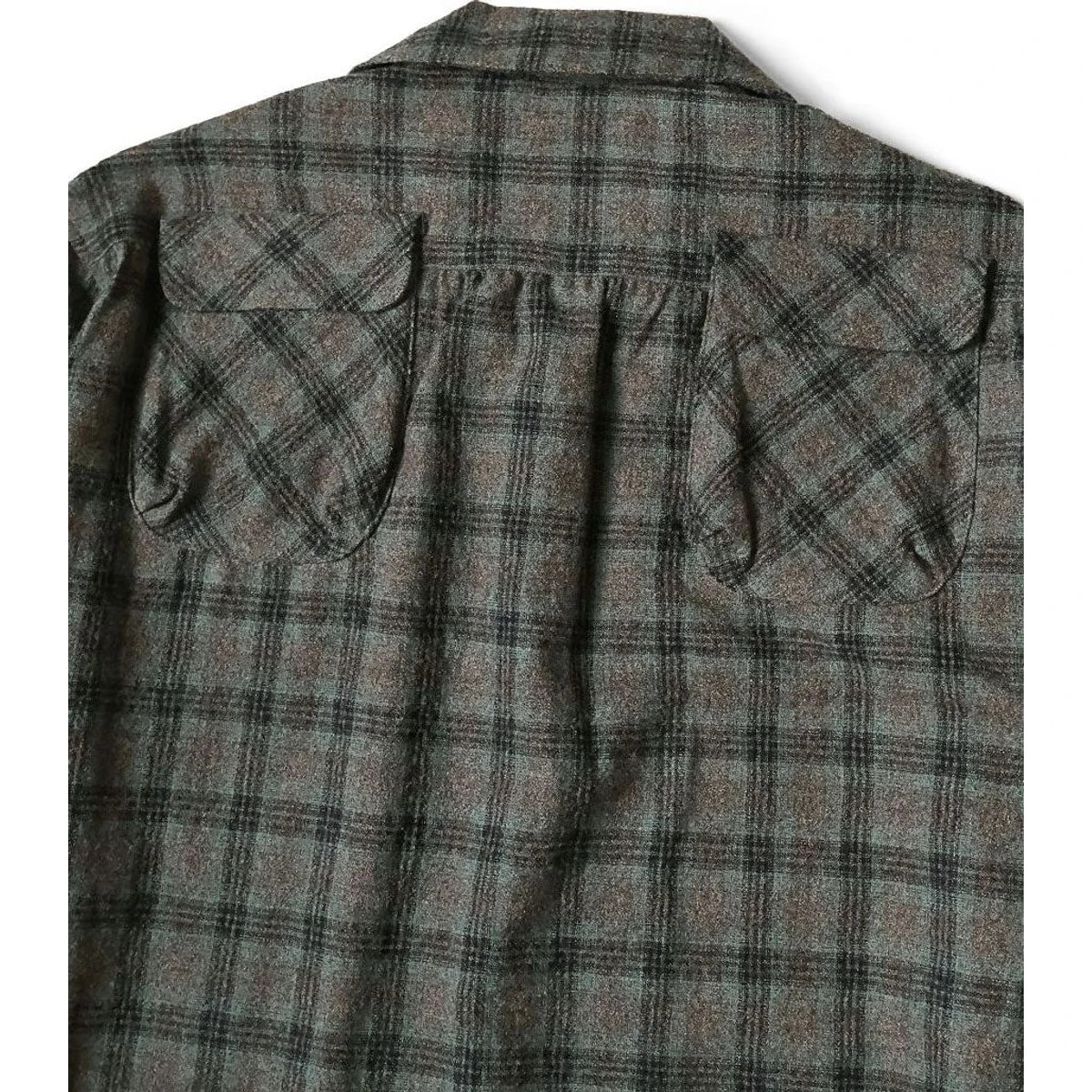Kapital Wool Check Friend Pocket Board Shirt