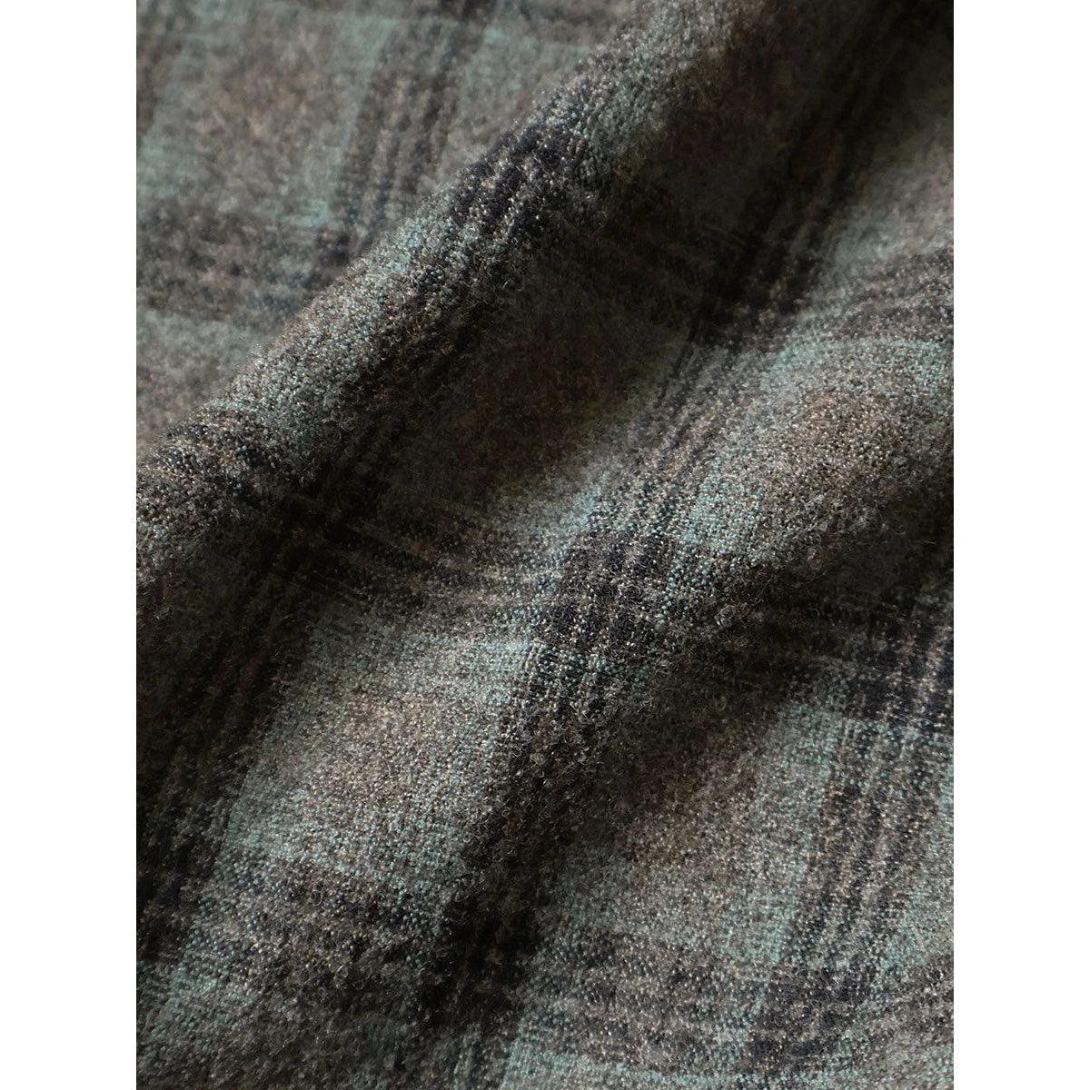Kapital Wool Check Friend Pocket Board Shirt