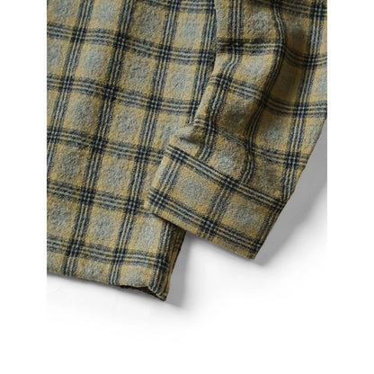 Kapital Wool Check Zip Up Friend Pocket Board Shirt