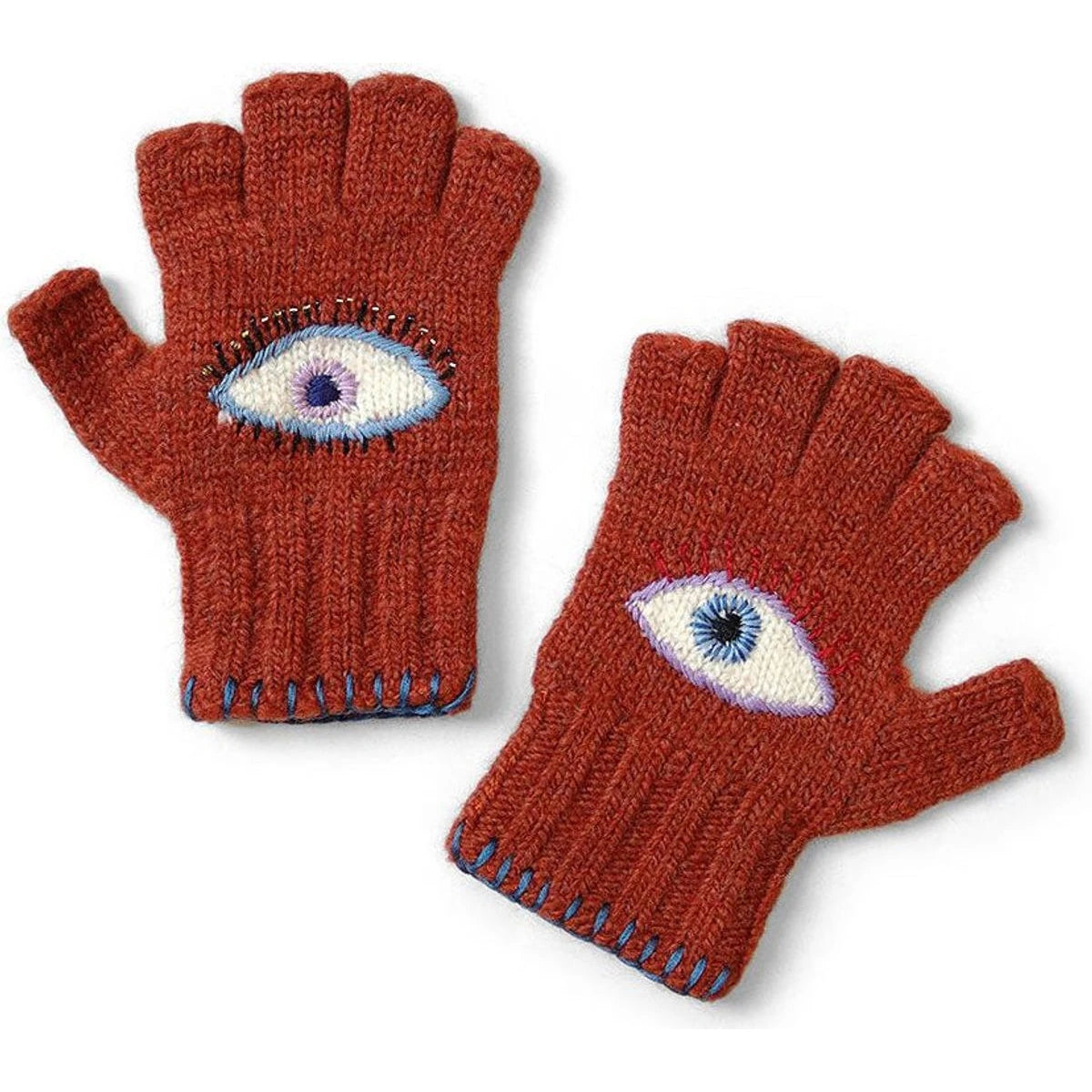 Kapital Wool Folktale Glove (Speakeasy Embroidery)