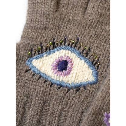 Kapital Wool Folktale Glove (Speakeasy Embroidery)