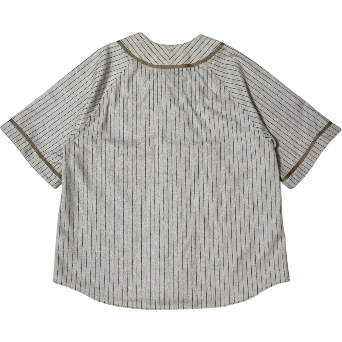 Kapital Wool Stripe (Thin) Great Women Baseball Shirt