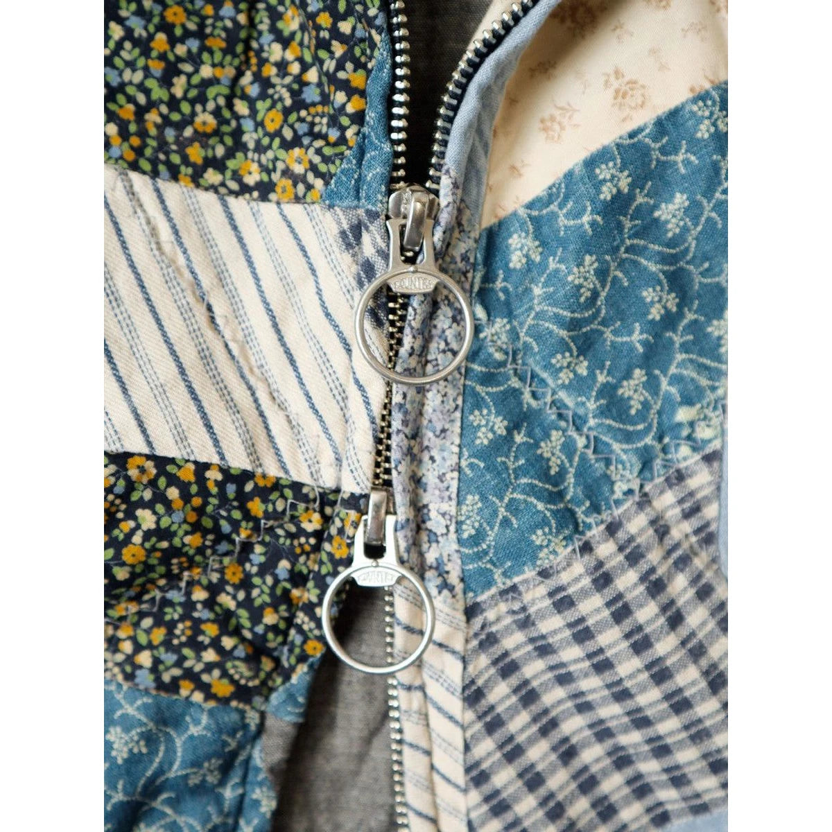 Kapital Yabane Cropped Quilted Patchwork Cotton and Linen-Blend Jacket