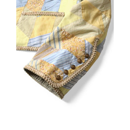 Kapital Yabane Quilt Patchwork Chateau Bolero Jacket