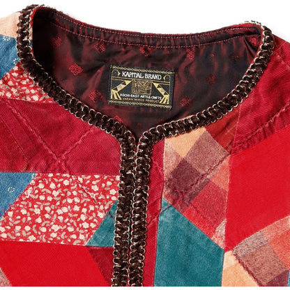 Kapital Yabane Quilted Patchwork Chateau Bolero