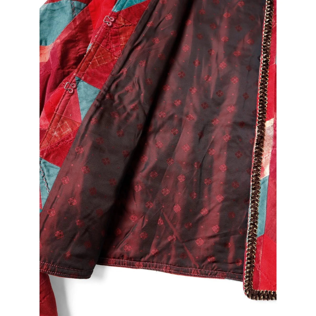Kapital Yabane Quilted Patchwork Chateau Bolero