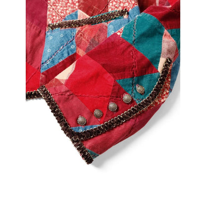 Kapital Yabane Quilted Patchwork Chateau Bolero