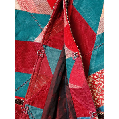 Kapital Yabane Quilted Patchwork Chateau Bolero
