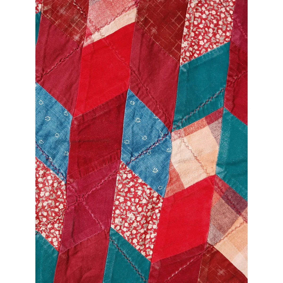 Kapital Yabane Quilted Patchwork Chateau Bolero
