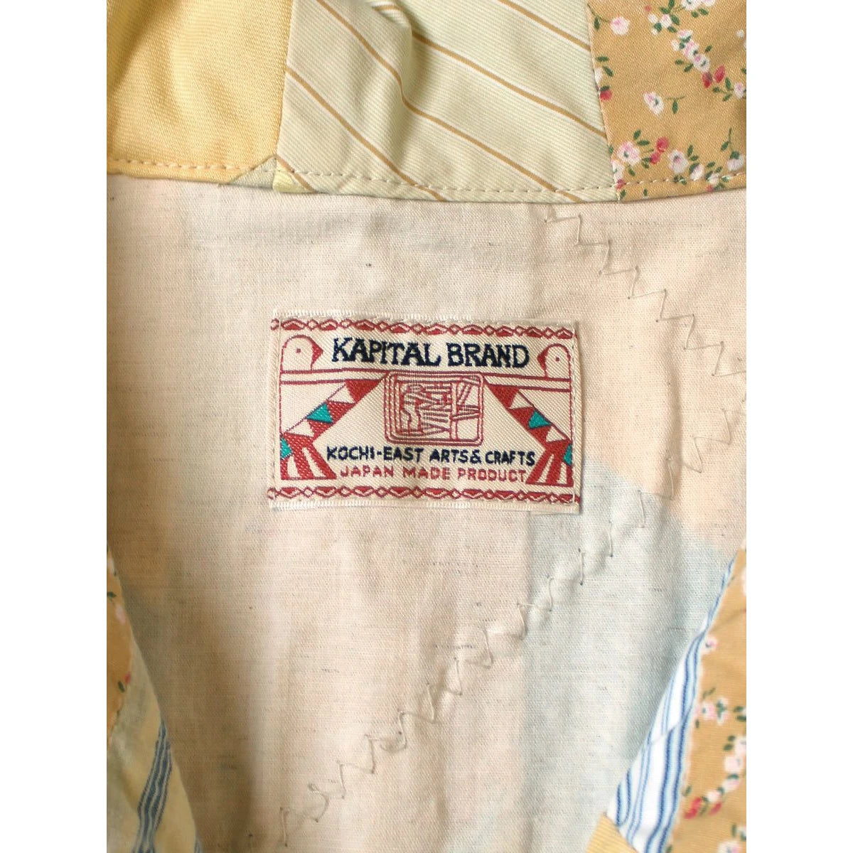 Kapital Yabane Quilted Patchwork Drizzler Jacket