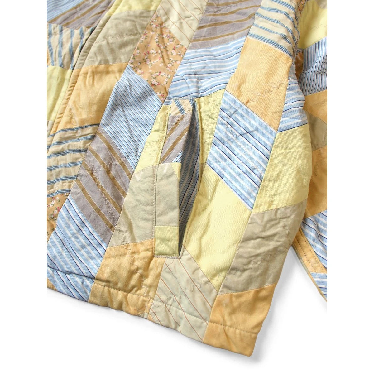 Kapital Yabane Quilted Patchwork Drizzler Jacket