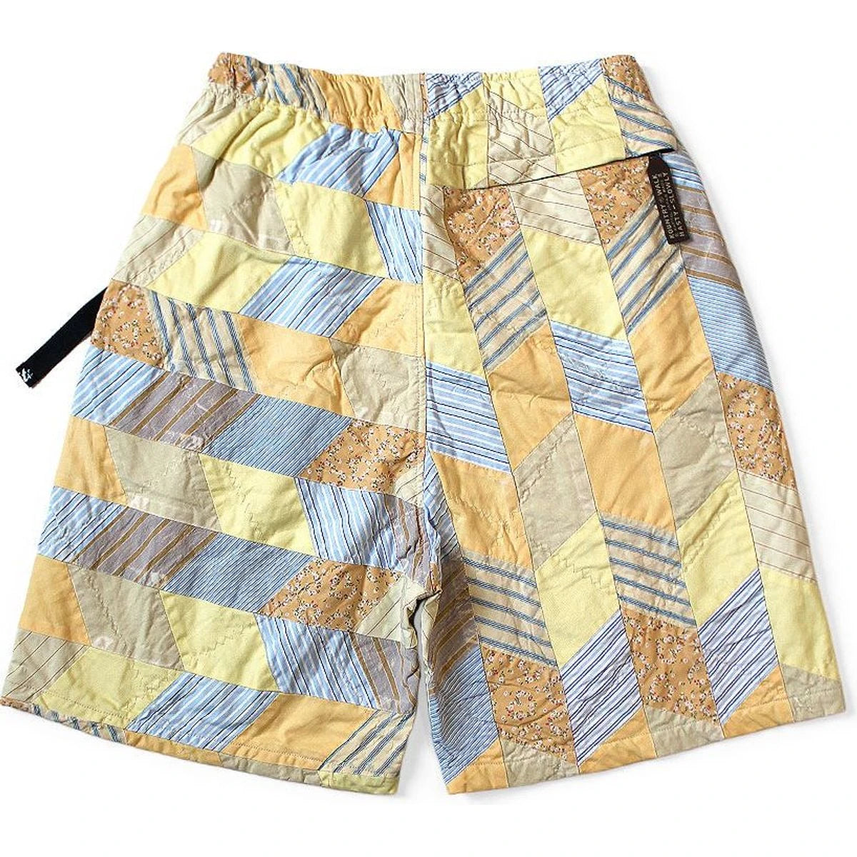 Kapital Yabane Quilted Patchwork Easy Shorts