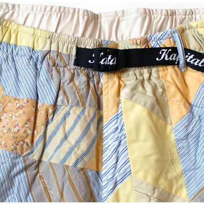 Kapital Yabane Quilted Patchwork Easy Shorts