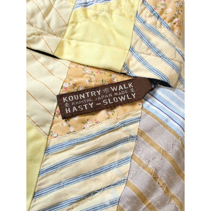 Kapital Yabane Quilted Patchwork Easy Shorts