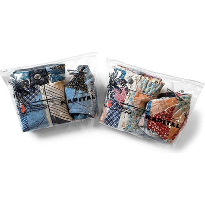 Kapital Yabane Quilted Patchwork Retro Swimsuit