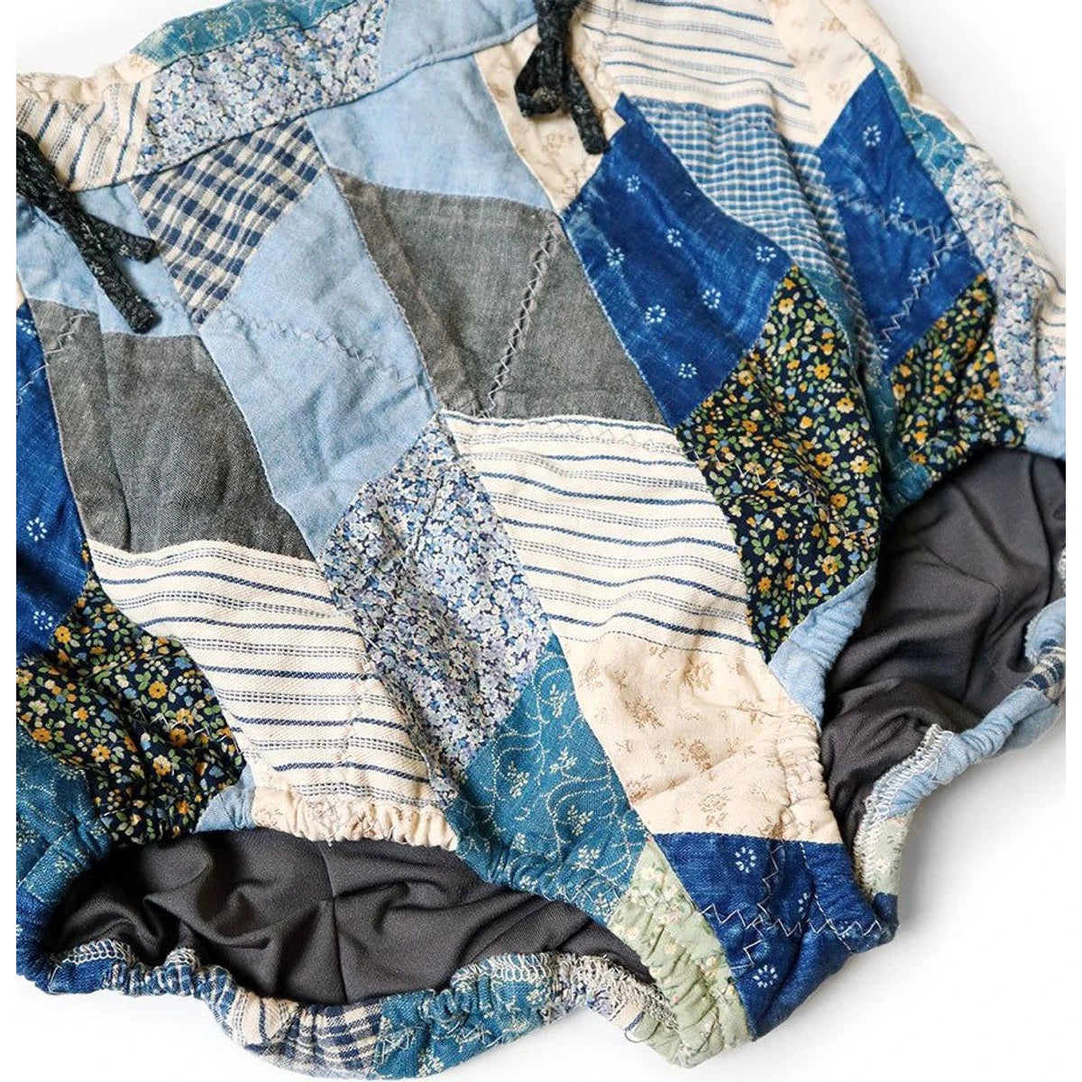 Kapital Yabane Quilted Patchwork Retro Swimsuit