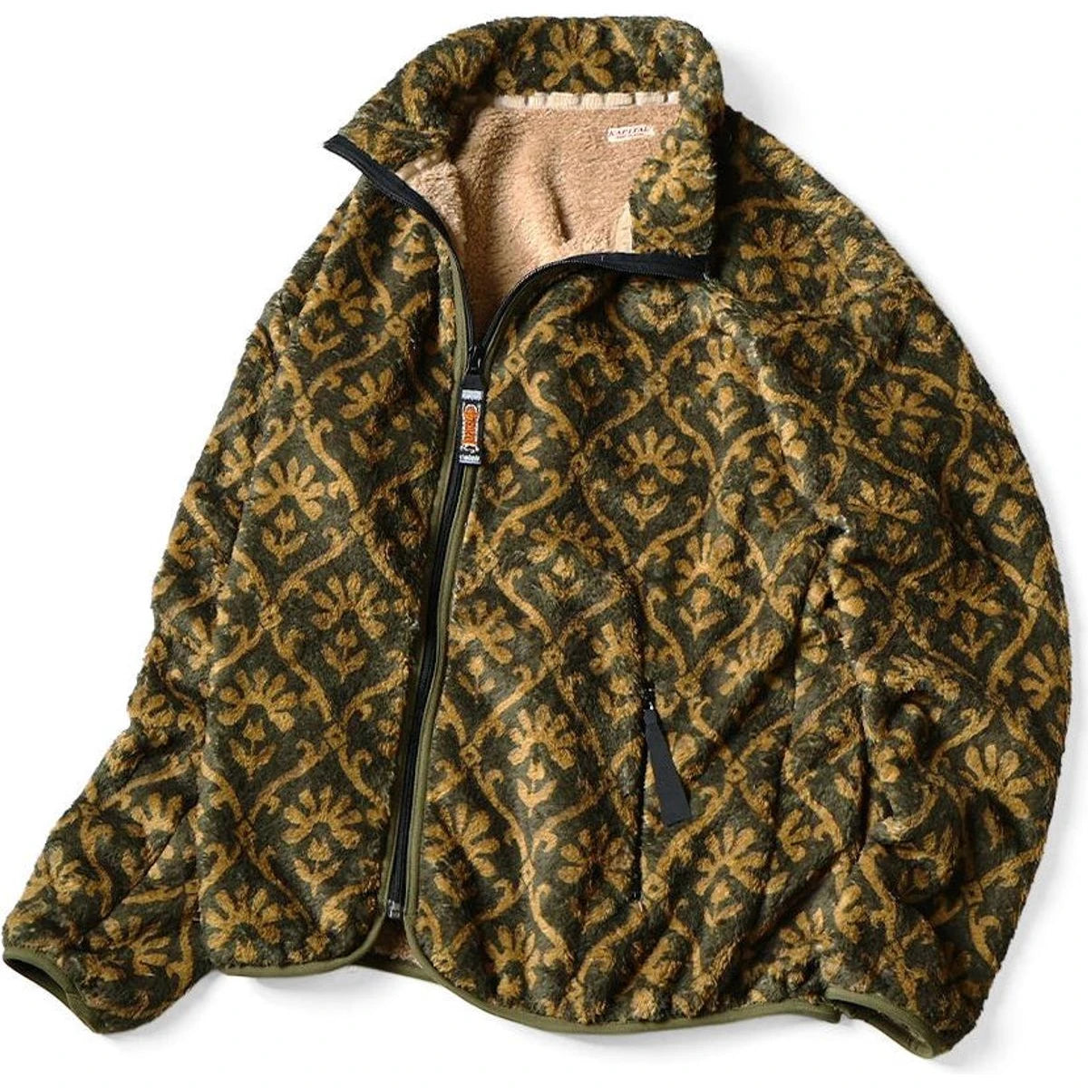 Kapital Yosemite Arabesque Fleece Zip Jacket