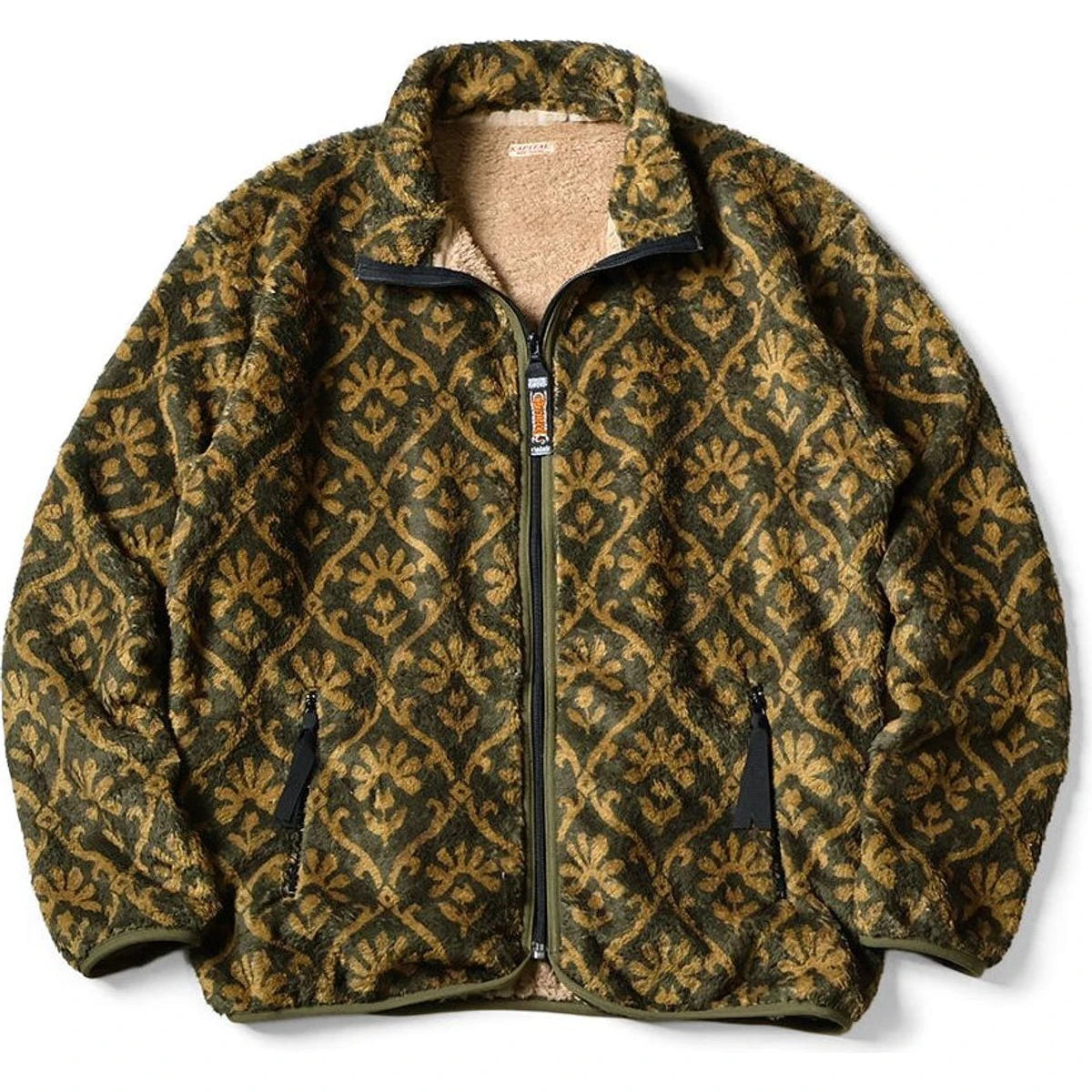 Kapital Yosemite Arabesque Fleece Zip Jacket