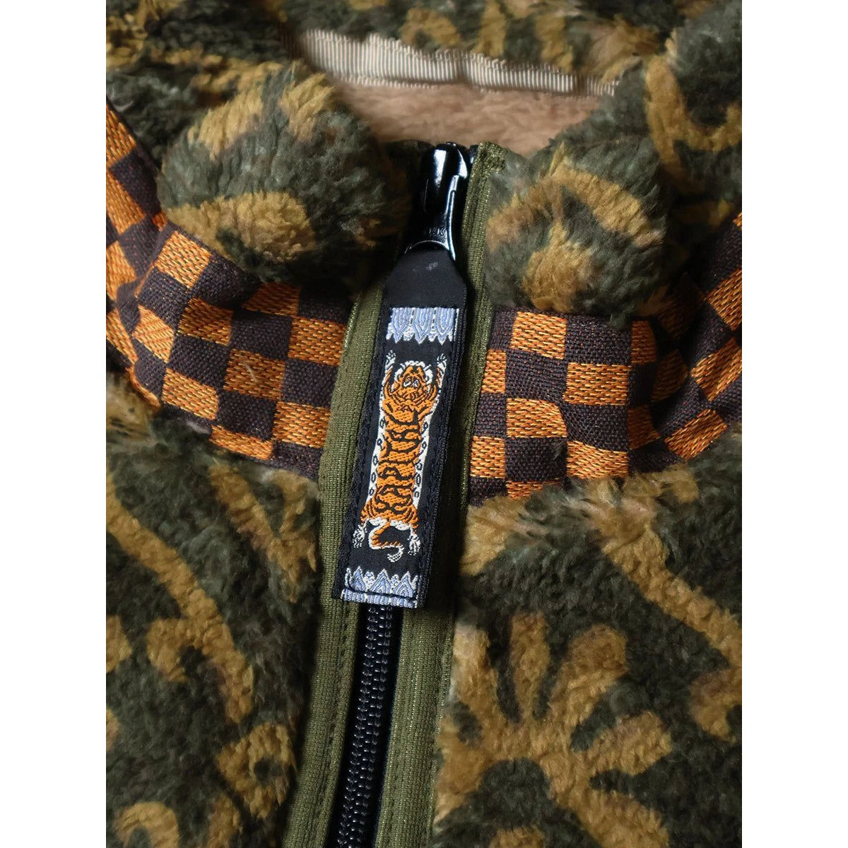 Kapital Yosemite Arabesque Fleece Zip Jacket