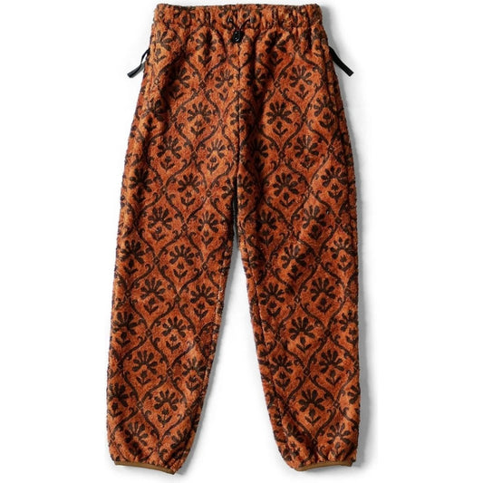 Kapital Yosemite Arabesque Pattern Fleece Easy Pants