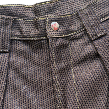 (Shallow) Kapital Century Denim Kome Kome Jorts No. 5 (Kakishibu)