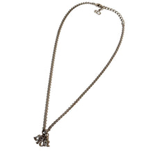 Load image into Gallery viewer, Christian Dior Silver Spellout Necklace