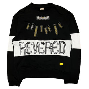 Kapital ECO Fleece Revered Feather Jewel 2TONE Sweatshirt