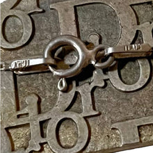 Load image into Gallery viewer, Vintage Christian Dior Silver Square Trotter Necklace