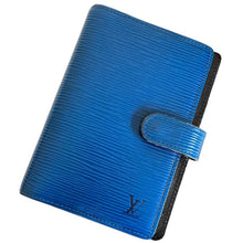 Load image into Gallery viewer, Louis Vuitton Blue Epi Agenda