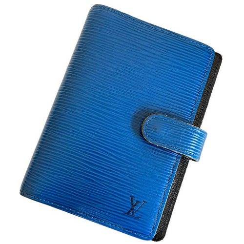 Louis Vuitton Blue Epi Agenda