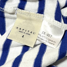 Load image into Gallery viewer, Kapital Border Cat Crew Tee
