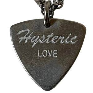 Hysteric Glamour Guitar Pick Necklace - Hysteric Love