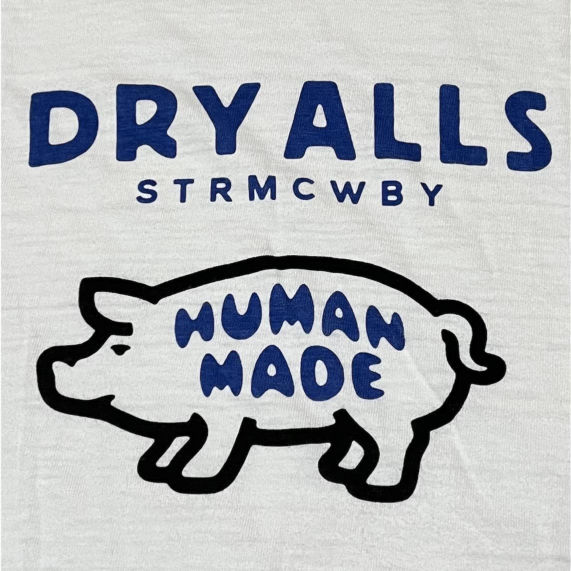 Human Made Dry Alls STRMCWBY Tee White/Blue
