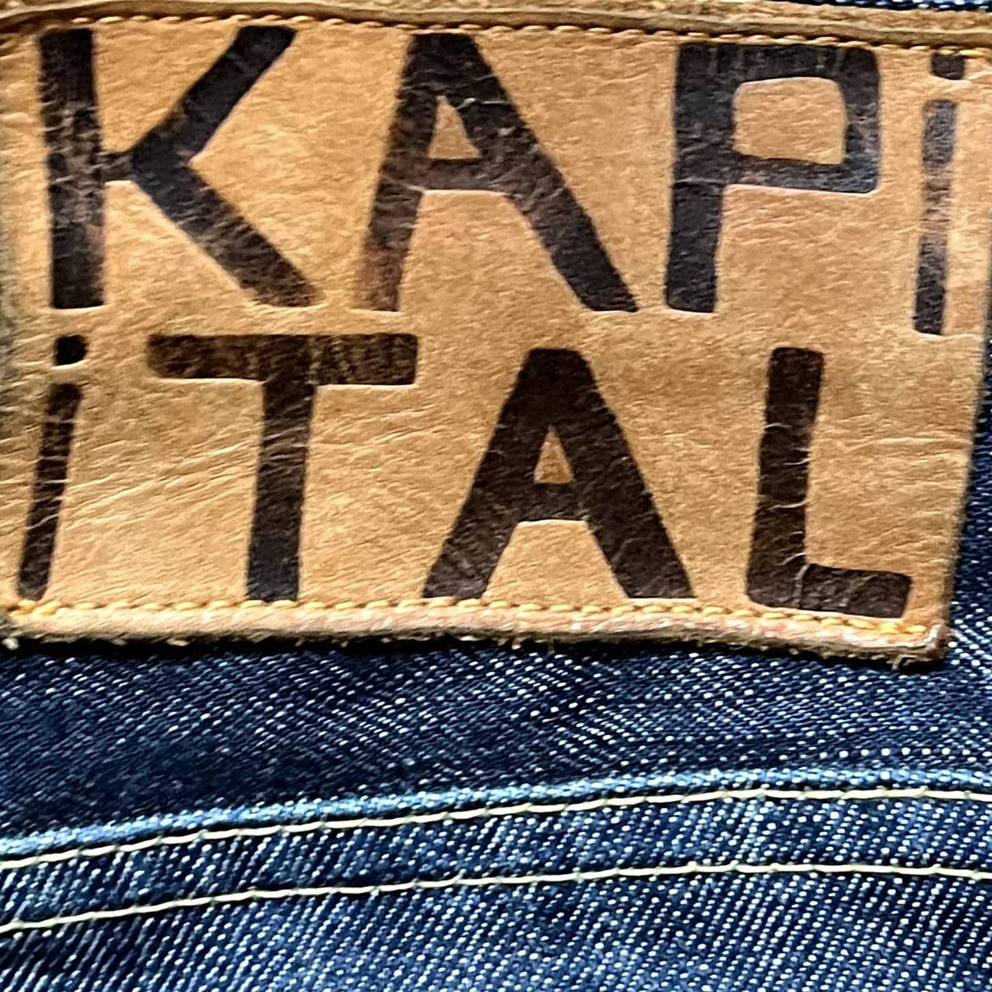 Kapital Vintage Wash Jeans