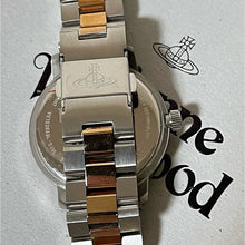 Load image into Gallery viewer, Vivienne Westwood London Silver &amp; Gold Wrist Watch