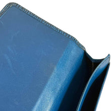 Load image into Gallery viewer, Louis Vuitton Blue Epi Long Wallet