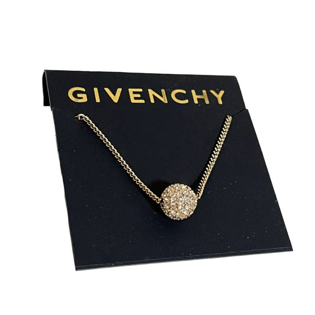 Givenchy Crystal Ball Necklace