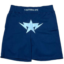Load image into Gallery viewer, Bape Twinsta Sweat Shorts Navy