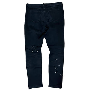 Number (N)ine Paint Splatter Distressed Jeans