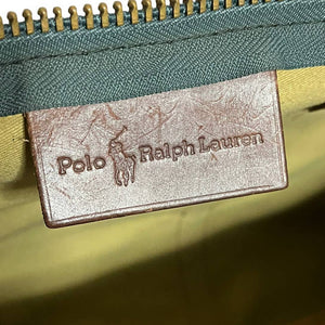 Polo Ralph Lauren Tartan Coated Canvas Boston Bag