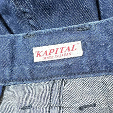 Load image into Gallery viewer, Kapital Indigo Tag Flower Shorts