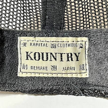 Load image into Gallery viewer, Kapital Kountry Dirty Shrink Trucker Hat (Gray/Burgundy)