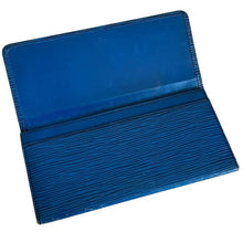 Load image into Gallery viewer, Louis Vuitton Blue Epi Long Wallet