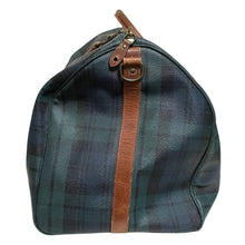 Load image into Gallery viewer, Polo Ralph Lauren Tartan Coated Canvas Boston Bag