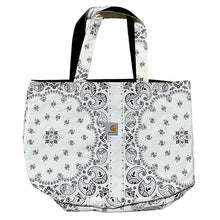 Load image into Gallery viewer, Carhartt Work In Progress Reversible Paisley Tote Bag