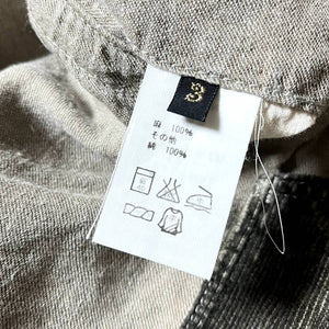 Kapital Linen Cargo Shorts