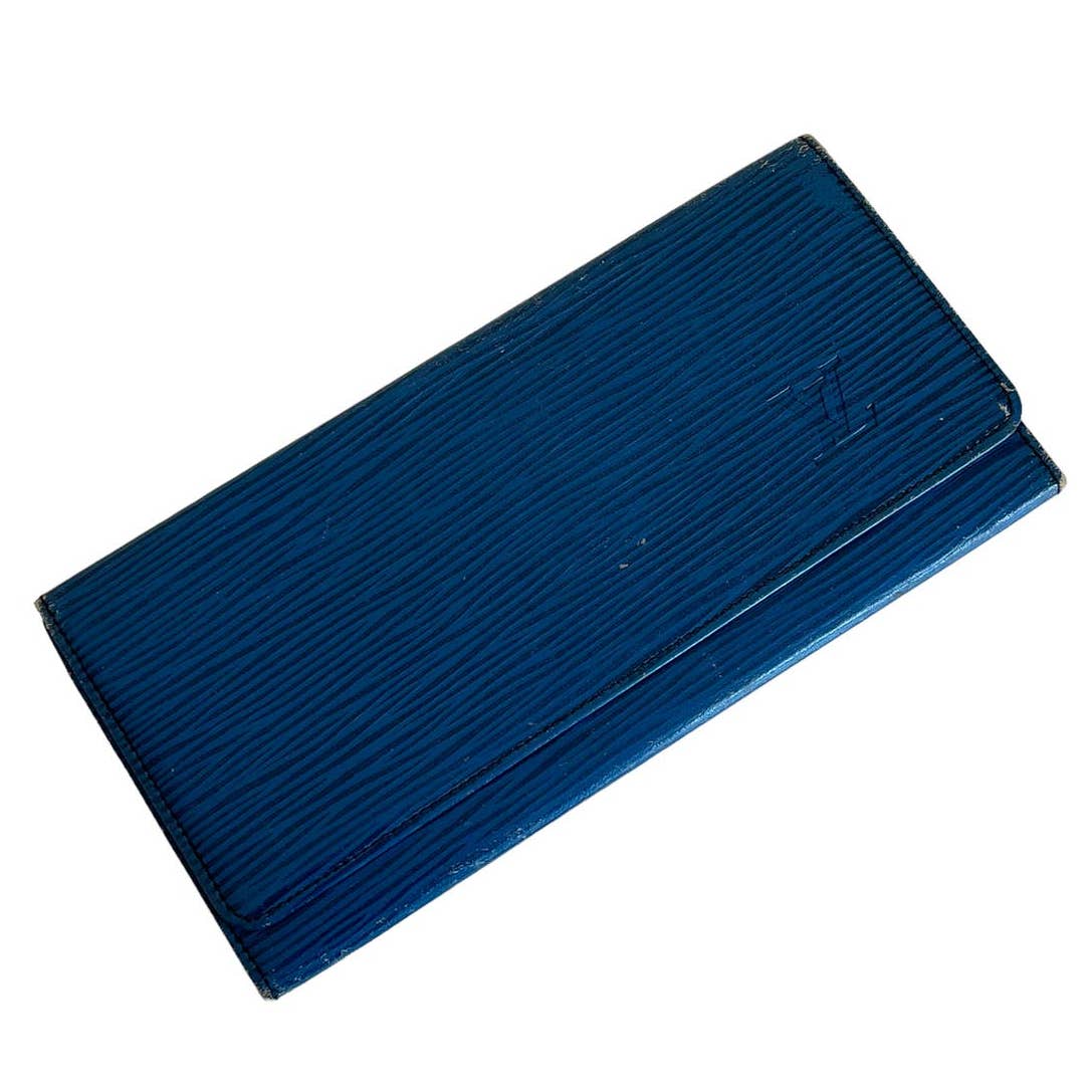 Louis Vuitton Blue Epi Long Wallet – CoJpGeneral